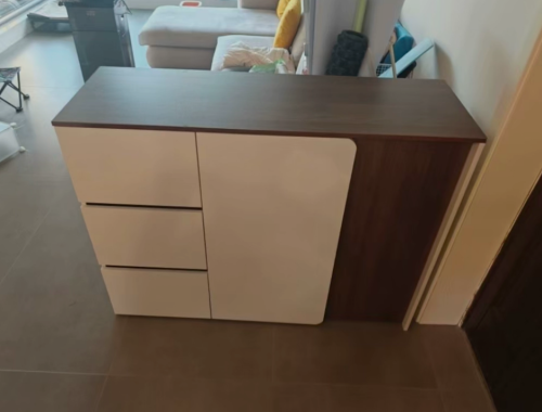Tủ Decor Kết Hợp Ngăn Kéo Và Cánh Tủ Hiện Đại GH-56009