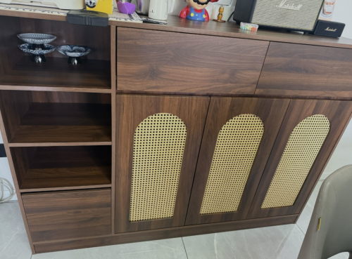 Tủ Decor Cánh Mây Kết Hợp Ngăn Kéo Đa Năng GH-56010