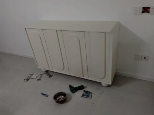 Tủ Lưu Trữ Decor Cửa Nổi Bo Góc GH-56011