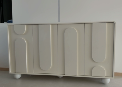 Tủ Lưu Trữ Decor Cửa Nổi Bo Góc GH-56011