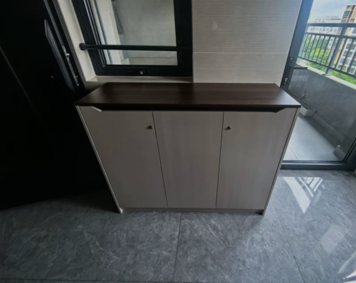 Tủ Trang Trí Kết Hợp Để Đồ Gọn Đẹp Cho Phòng Khách GH-55026