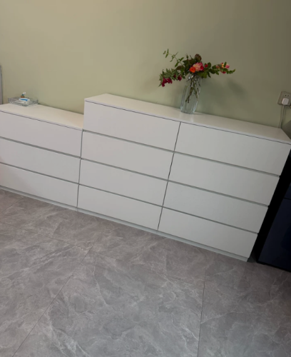 Tủ Decor Có Ngăn Kéo Phòng Khách Gọn Đẹp GH-56029