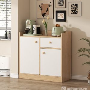 Thiết kế gọn, kết hợp hài hòa giữa trang trí và lưu trữ