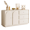 Tủ Decor Cánh Cong Kết Hợp Ngăn Kéo Thiết Kế Tối Giản GH-56016 - 1400x400x860mm - GH-56016.2