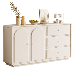 Tủ Decor Cánh Cong Kết Hợp Ngăn Kéo Thiết Kế Tối Giản GH-56016 - 1400x400x860mm - GH-56016.2
