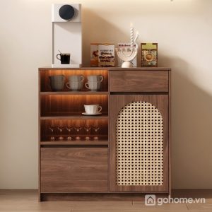 Tủ Decor Cánh Mây Kết Hợp Ngăn Kéo Đa Năng - ảnh chi tiết 1