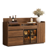 Tủ Decor Gỗ Cánh Kính Thấp Hiện Đại Cho Phòng Khách GH-56008 - 1600x400x870mm - GH-56008.4
