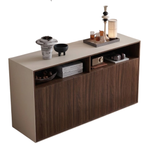 Tủ Lưu Trữ Gỗ Cánh Kín Kết Hợp Kệ Hở Tiện Dụng Cho Gia Đình GH-56017 - 1600x400x800mm - GH-56017.2