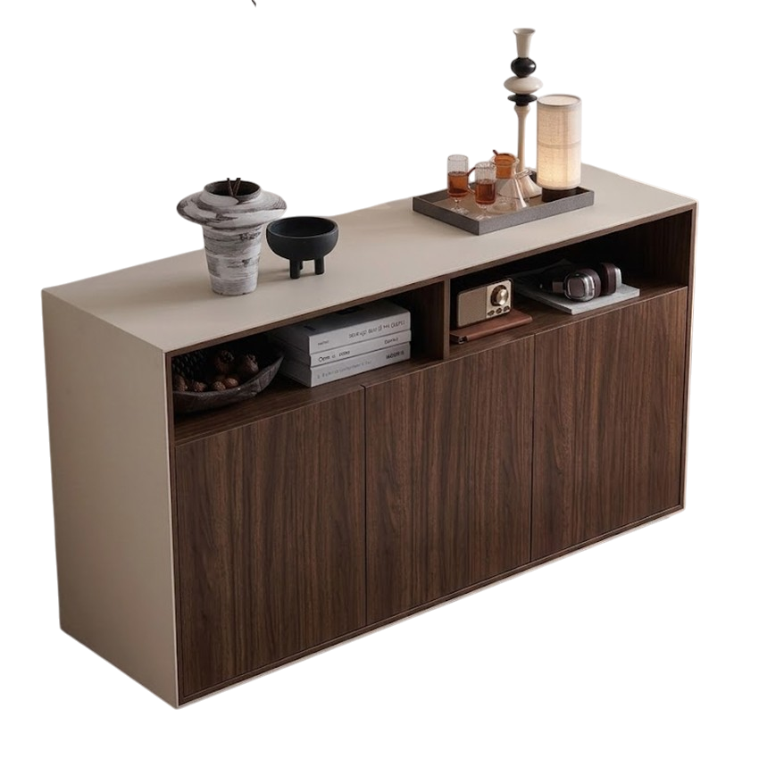 Tủ Lưu Trữ Gỗ Cánh Kín Kết Hợp Kệ Hở Tiện Dụng Cho Gia Đình GH-56017 - 1600x400x800mm - GH-56017.2