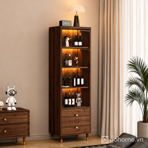 Tủ Rượu Đứng Trang Trí Phòng Khách Hiện Đại GH-54007 - ảnh chi tiết 1