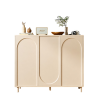 Tủ Trang Trí Gỗ Phong Cách Tối Giản Cánh Bo Cong GH-56013 - 1200x400x920mm - GH-56013.3