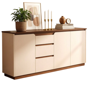 Tủ Trang Trí Gọn Cho Phòng Khách Có Ngăn Kéo GH-56022 - 1200x400x860mm - GH-56022.2