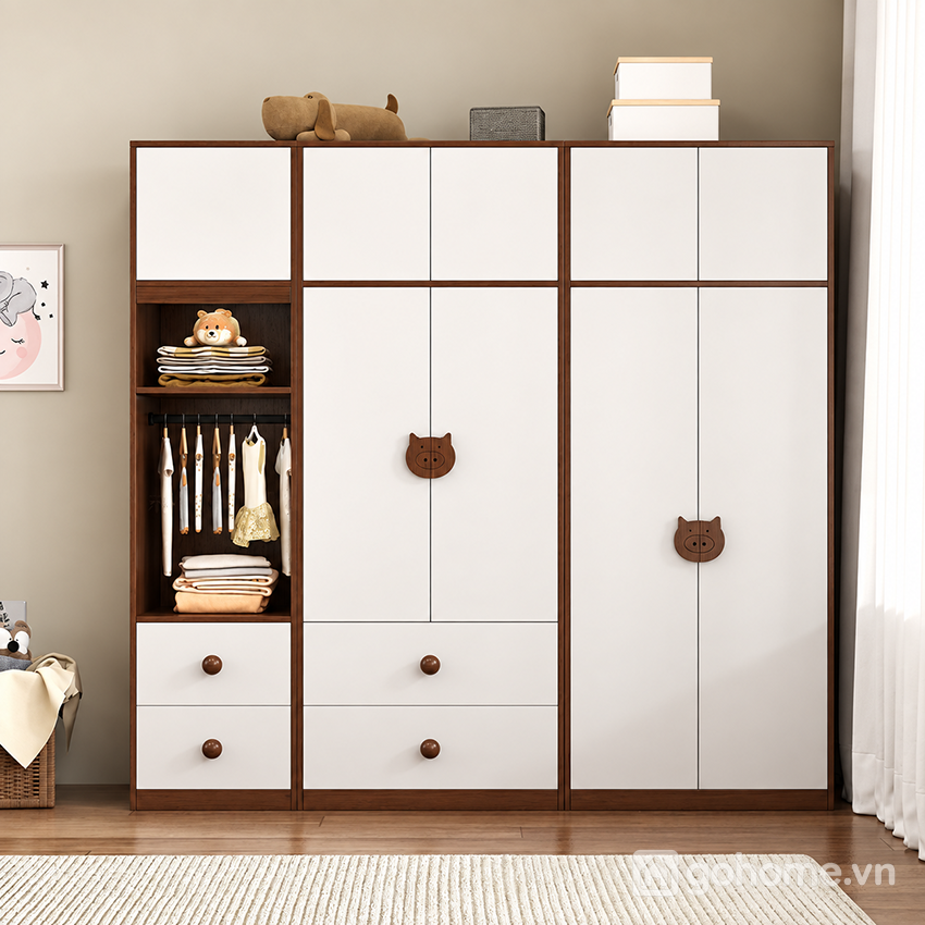 Bề mặt gọn, thuận tiện vệ sinh hằng ngày
