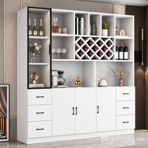 Dễ bố trí trong phòng khách và phòng ăn