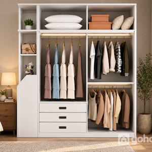 Nhiều ngăn kéo giúp phân loại đồ dùng rõ ràng