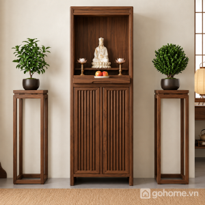 Phù hợp phòng thờ gia đình và không gian sống hiện đại