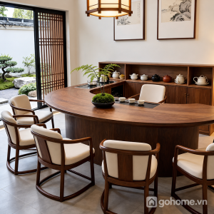 Phù hợp phòng trà gia đình và không gian tiếp khách riêng