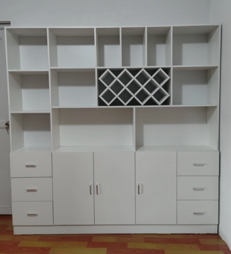 Tủ Rượu Nhiều Ngăn Để Chai Và Đồ Trang Trí GH-54013