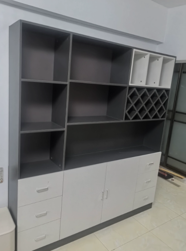 Tủ Rượu Nhiều Ngăn Để Chai Và Đồ Trang Trí GH-54013