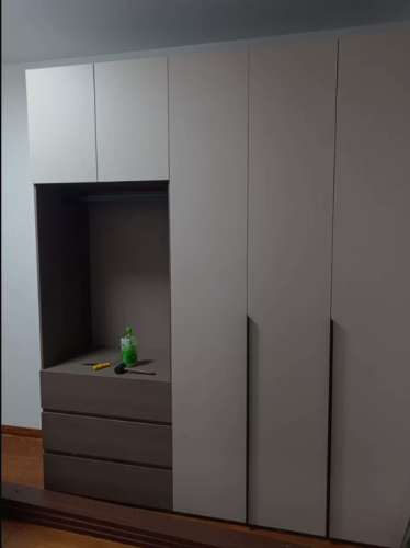 Tủ Quần Áo Có Khoang Treo Đồ Mở Và Ngăn Kéo Tiện Lợi GH-13094