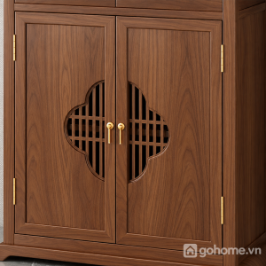 Thiết kế cánh họa tiết cổ điển với đường nét đối xứng