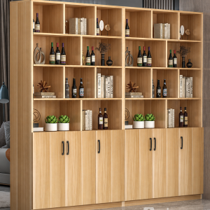 Thiết kế hiện đại, kết hợp màu trắng và vân gỗ