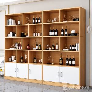 Thiết kế nhiều tầng tạo không gian trưng bày rộng
