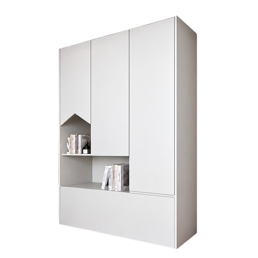 Tủ Áo Gỗ Tối Giản Hiện Đại Nhiều Khoang GH-13097 - 1600x600x2400mm - GH-13097.2