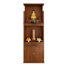 Tủ Bàn Thờ Đứng 2 Tầng Gỗ Tự Nhiên Trang Trọng GH-91078 - 680x480x1980mm - GH-91078.2