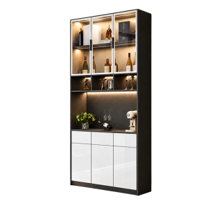Tủ Rượu Cánh Kính Kết Hợp Khoang Pha Đồ Uống GH-54022 - 2000x400x2400mm - GH-54022.2