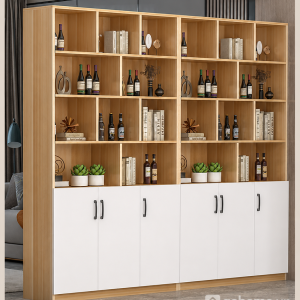 Tủ Rượu Gỗ MDF Phong Cách Hiện Đại Cho Phòng Khách GH-54011 - ảnh chi tiết 5