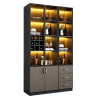 Tủ Rượu Kính Đẹp Sang Trọng Cho Phòng Khách GH-54009 - 2000x400x2000mm - GH-54009.2