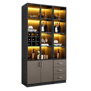 Tủ Rượu Kính Đẹp Sang Trọng Cho Phòng Khách GH-54009 - 2000x400x2000mm - GH-54009.2