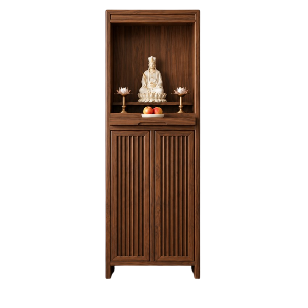 Tủ Thờ Đứng Gỗ Tự Nhiên Có Khoang Thờ Sâu GH-91082 - 880x480x1880mm - GH-91082.2