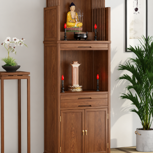 Vân gỗ đẹp mắt, phù hợp không gian thờ truyền thống