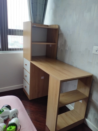 Bàn Học Kết Hợp Kệ Sách Hai Bên Và Ngăn Kéo GH-72056