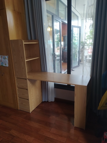Bàn Học Kết Hợp Kệ Sách Hai Bên Và Ngăn Kéo GH-72056