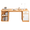 Bàn Học Có Kệ Sách Bên Hông Và Tủ Lưu Trữ GH-72055 - 1600x400x750mm - GH-72055.2