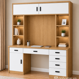 Bàn Học Đa Năng Nhiều Khoang Lưu Trữ GH-72059 - ảnh chi tiết 3