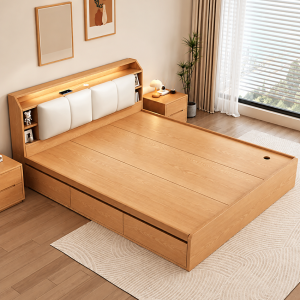 Bề mặt vân gỗ hài hòa, dễ phối nội thất