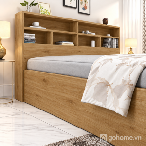 Giá sách đầu giường tăng không gian sắp xếp đồ dùng