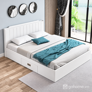 Giường Ngủ Đa Năng Kết Hợp Đệm Đầu Giường Và Hộc Chứa Đồ GH-11076 - ảnh chi tiết 1