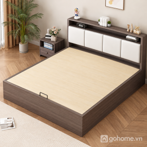 Giường Ngủ Kết Hợp Hộc Chứa Đồ Dưới Gầm GH-11073 - ảnh chi tiết 6