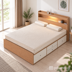 Kết cấu gọn gàng, bề mặt dễ vệ sinh