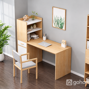 Mặt bàn rộng phù hợp phòng ngủ và góc học tập