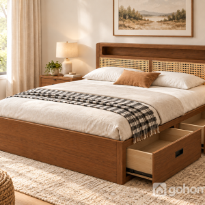 Ngăn kéo dưới gầm tăng diện tích lưu trữ
