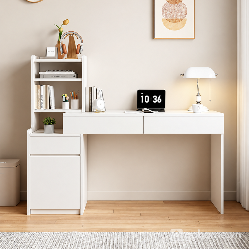 Phù hợp phòng ngủ cần góc học tập gọn