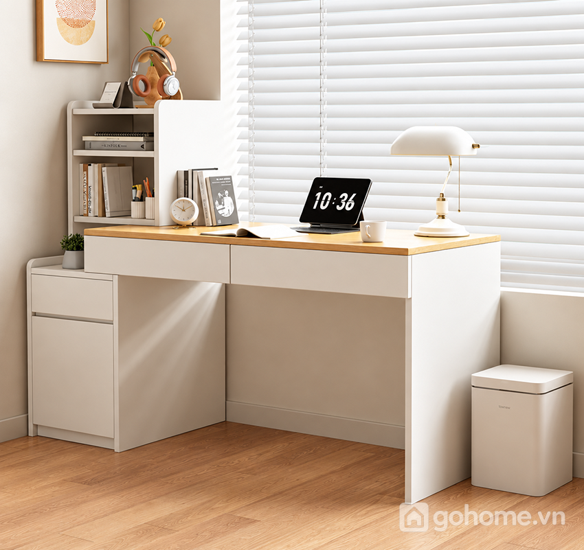 Phù hợp phòng ngủ cần góc học tập gọn
