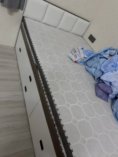 Giường Ngủ Đầu Giường Bọc Đệm Tích Hợp Hộc Kéo GH-11068