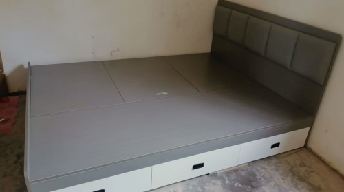 Giường Ngủ Đầu Giường Bọc Đệm Tích Hợp Hộc Kéo GH-11068